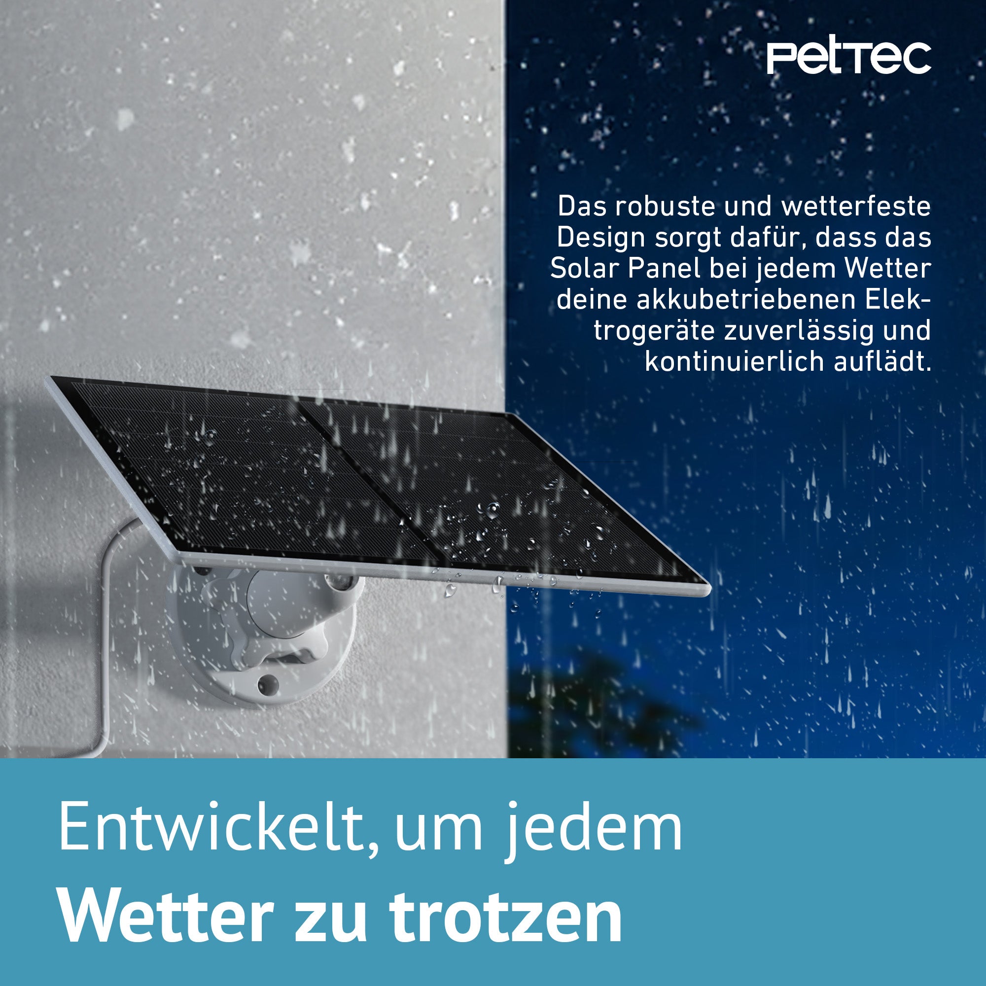 PetTec Cam Free’n 360 LTE/4G mit Solarpanel