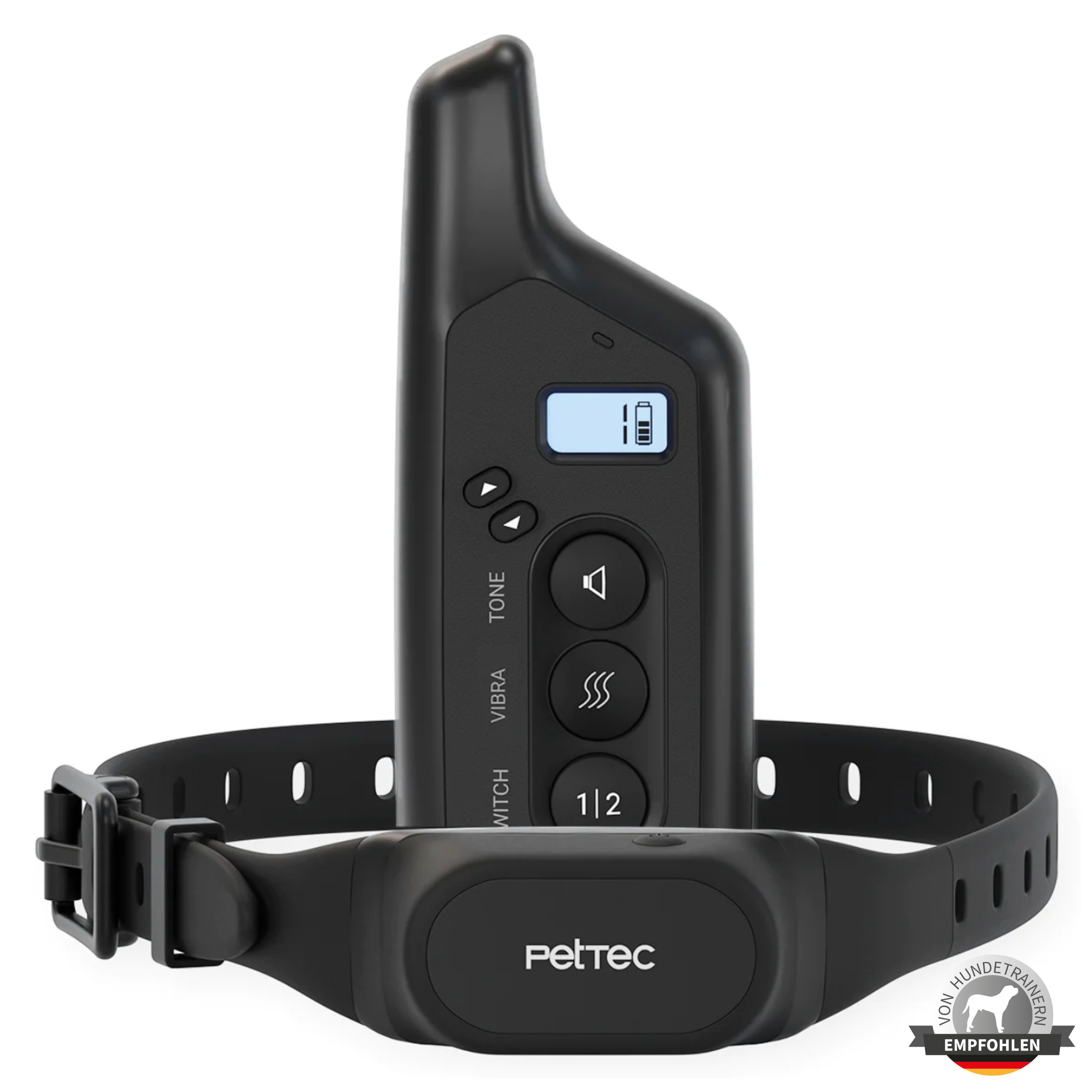 PetTec Ton- & Vibrations Trainer mit Fernbedienung