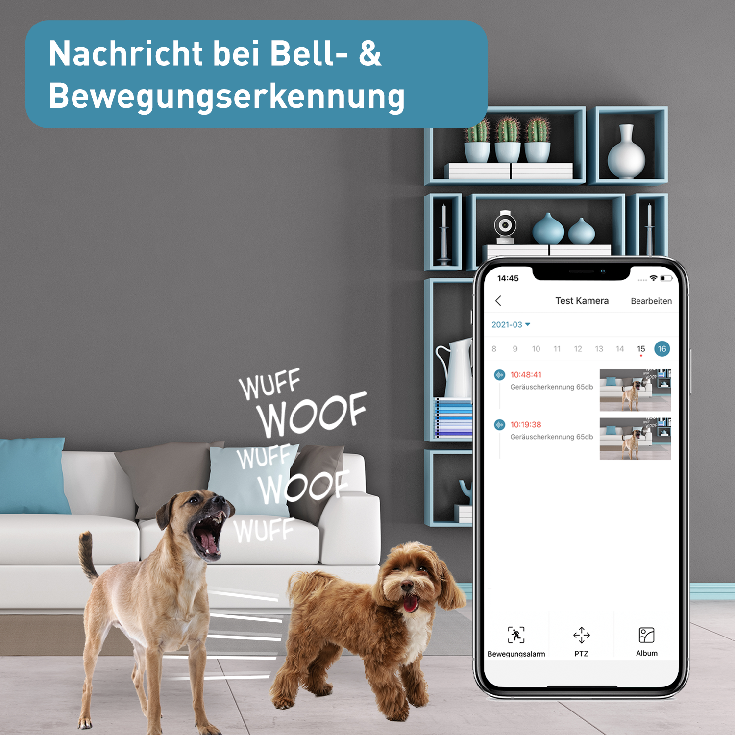 Überwachungskamera Lite für kleine Räume