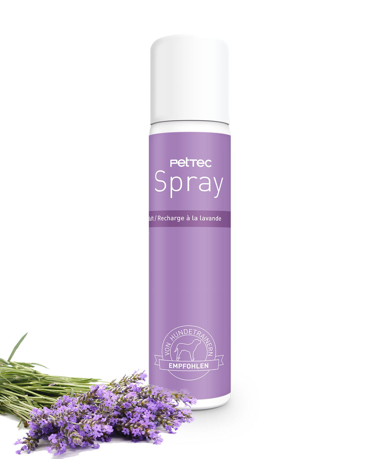 PetTec Nachfüllspray für Hundetrainer - Lavendel-Spray