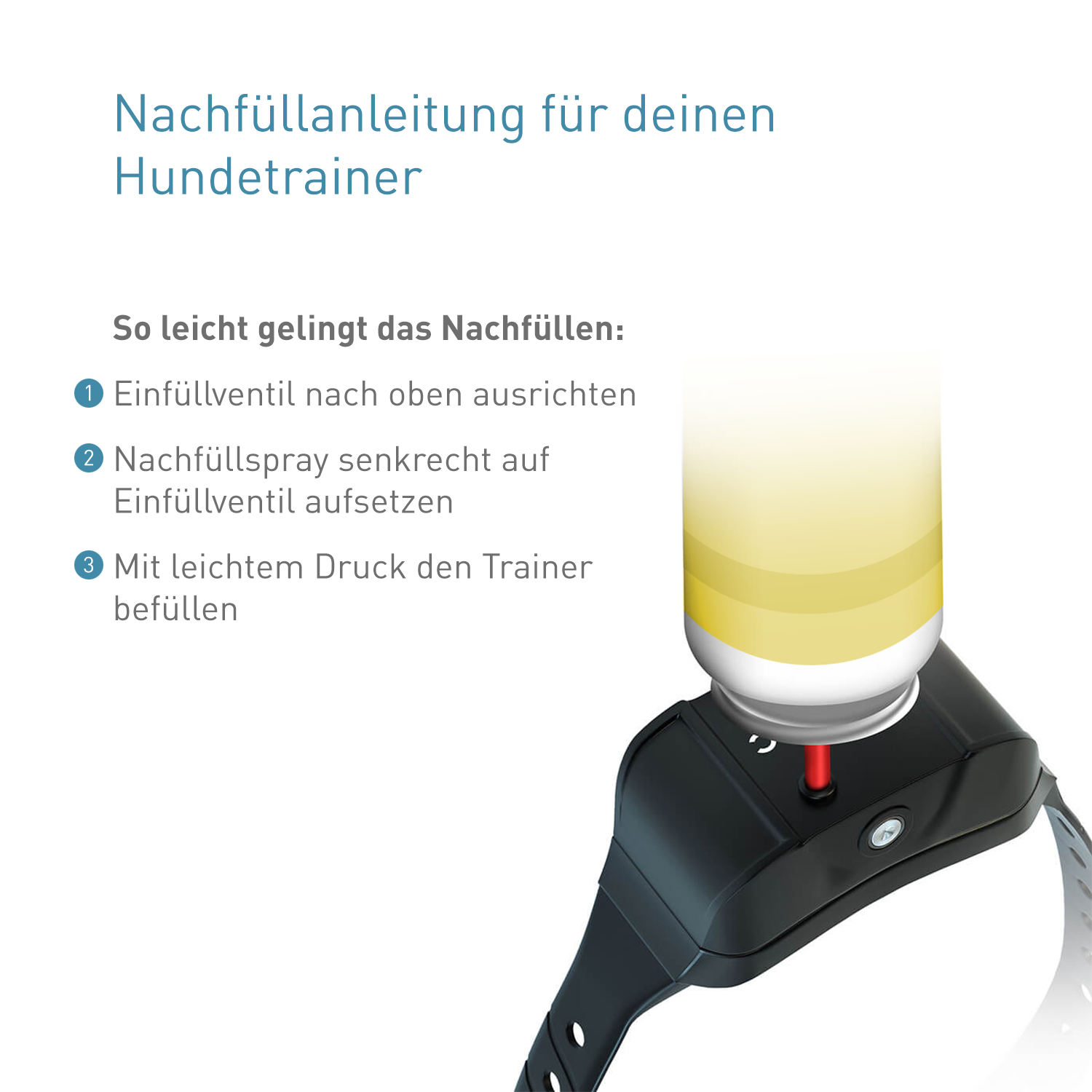 PetTec Nachfüllspray für Hundetrainer - Lavendel-Spray