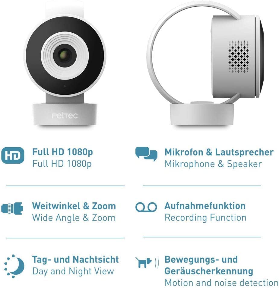 Überwachungskamera Lite für kleine Räume