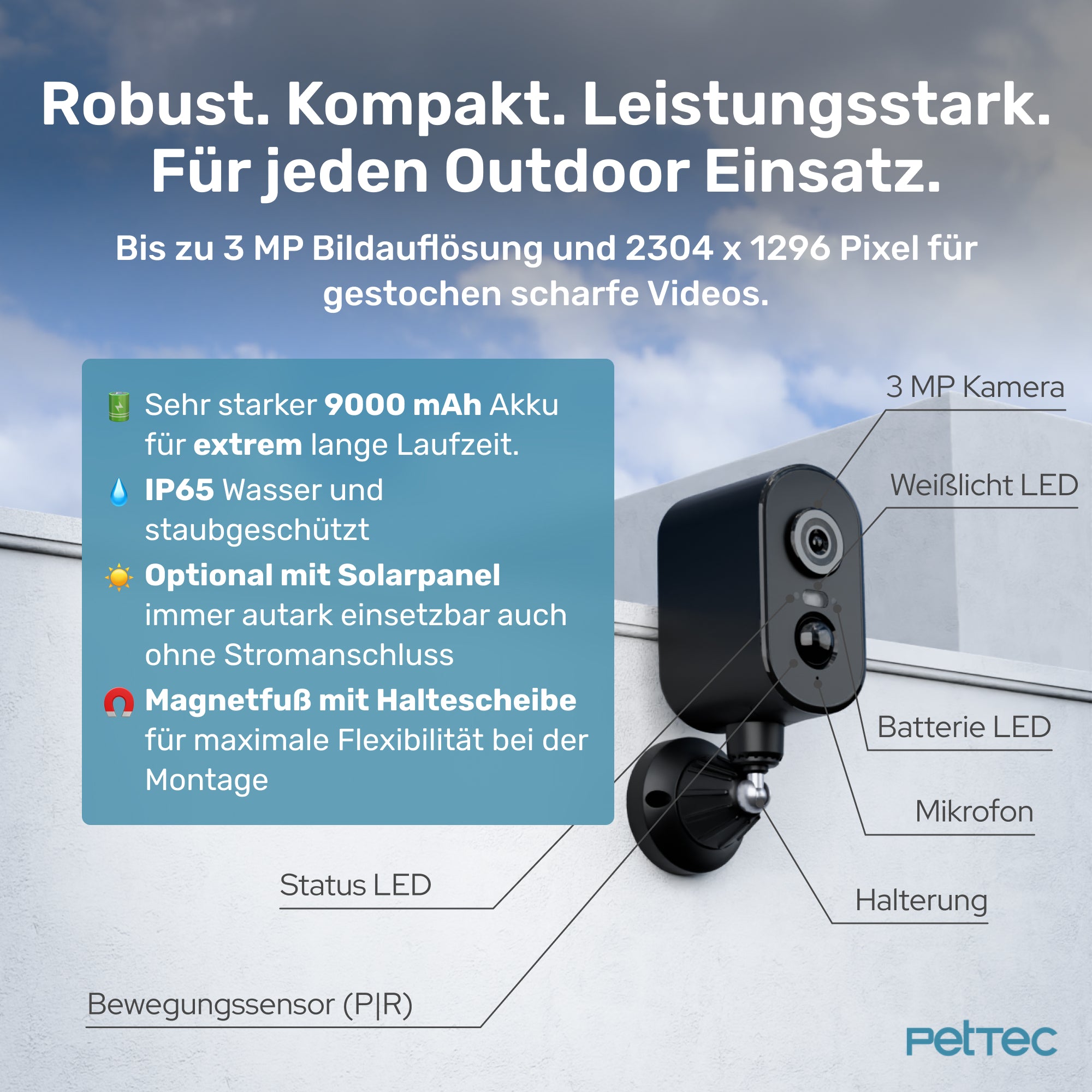 PetTec Cam Free 4G/LTE
