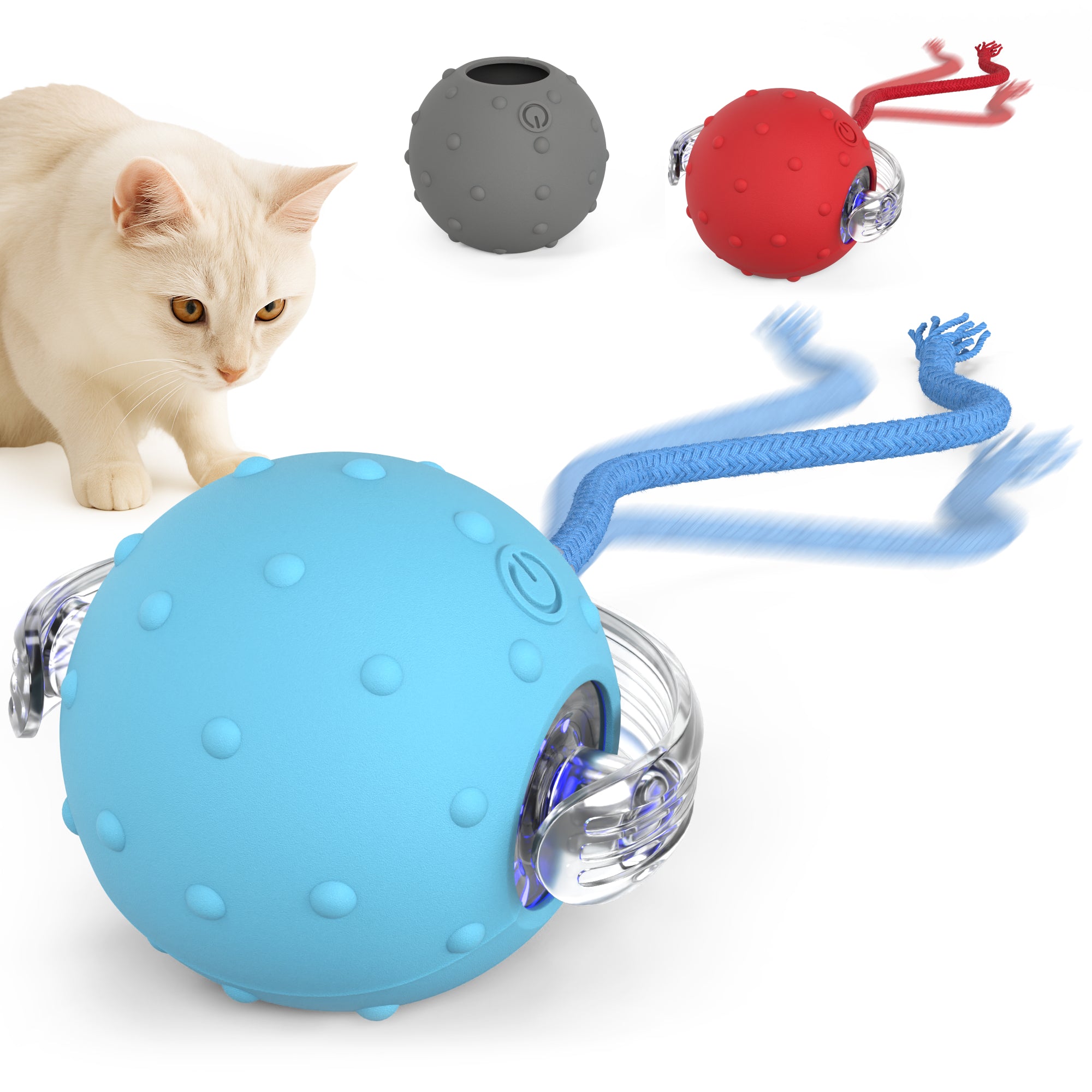 Pet Toy Interactive Balls - 2er Set