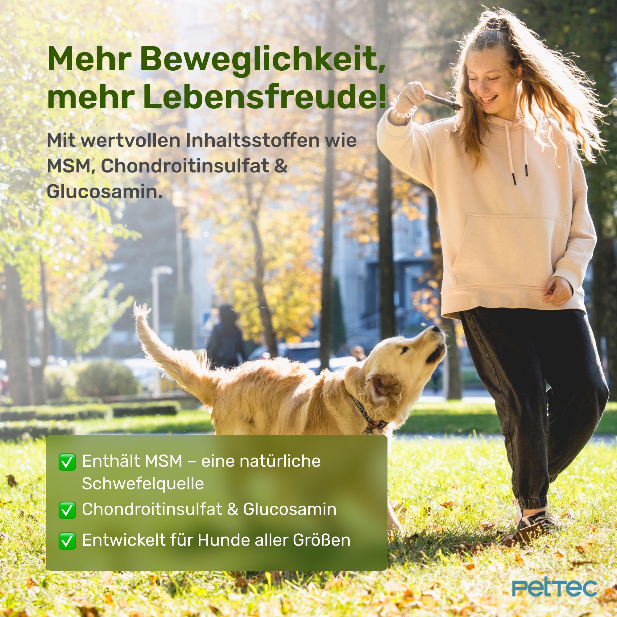 PetTec Gelenktabletten mit MSM