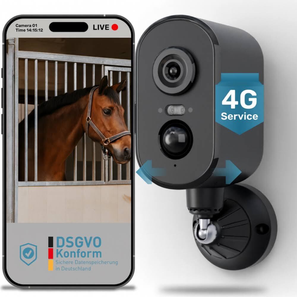 PetTec Cam Free 4G/LTE - Pferdekamera