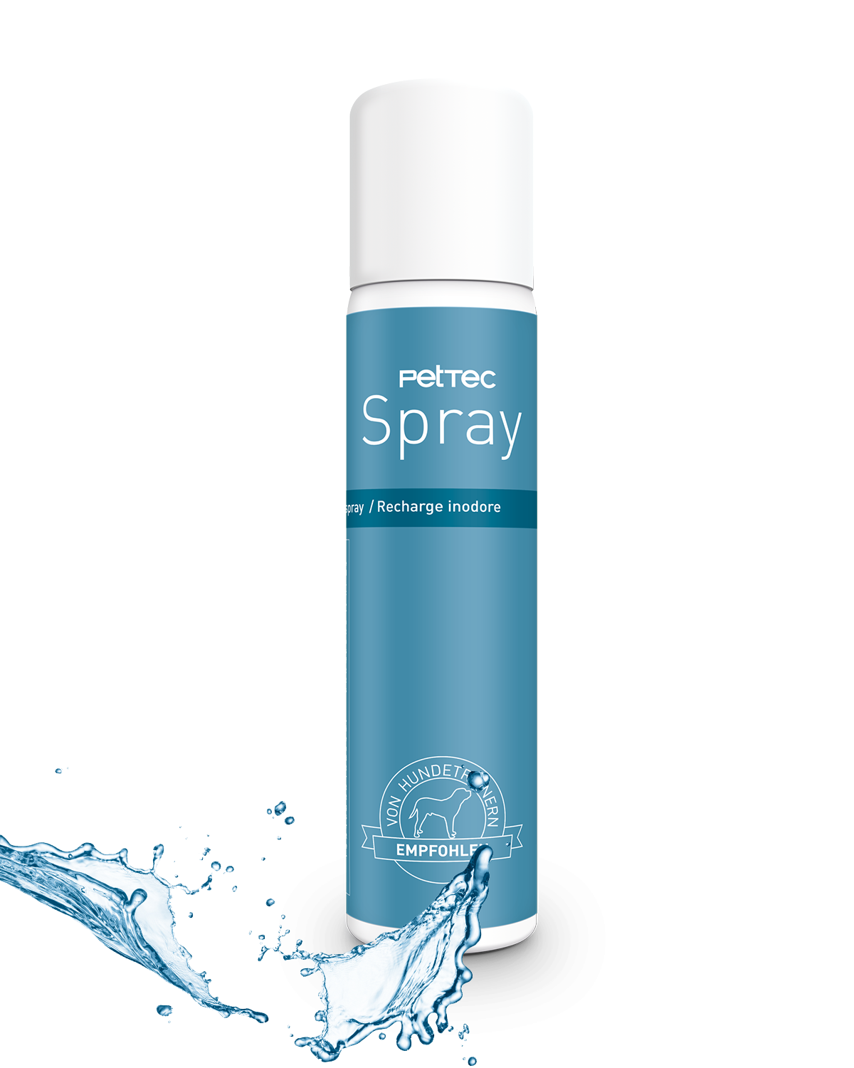 PetTec Nachfüllspray für Hundetrainer - Aqua-Spray