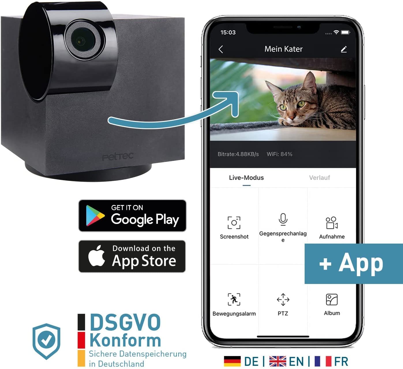PetTec Cam 360°