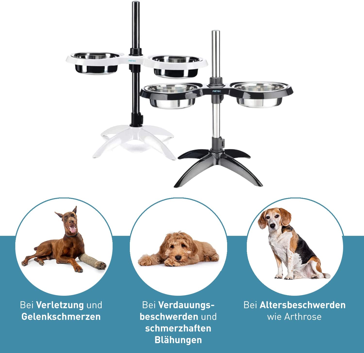 PetTec Doggy Bar Weiß