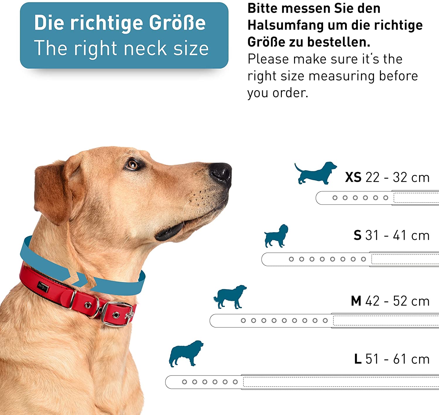 PetTec Halsband aus veganem Trioflex®, rot