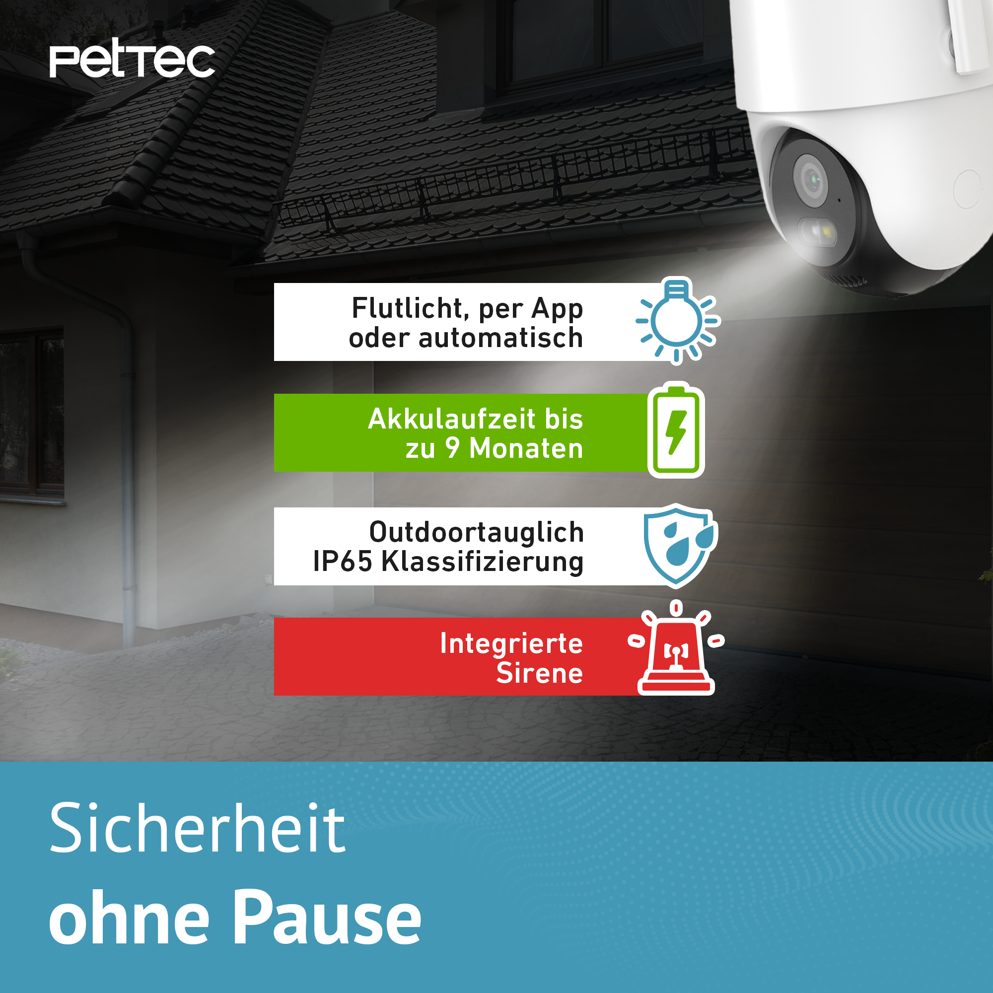 PetTec Cam Free'n 360 Wifi