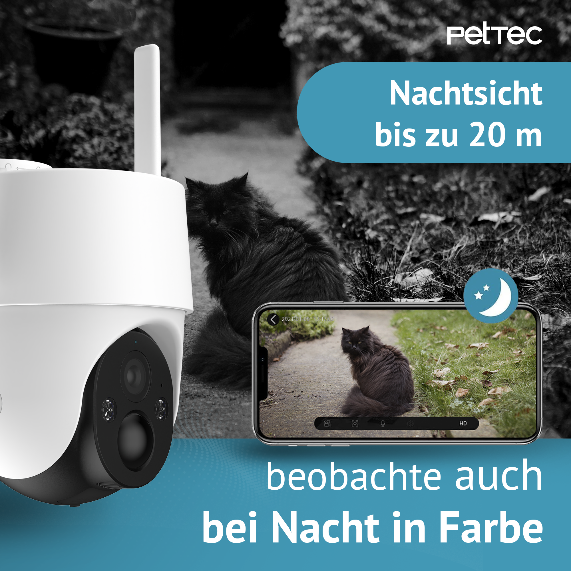 PetTec Cam Free'n 360 Wifi