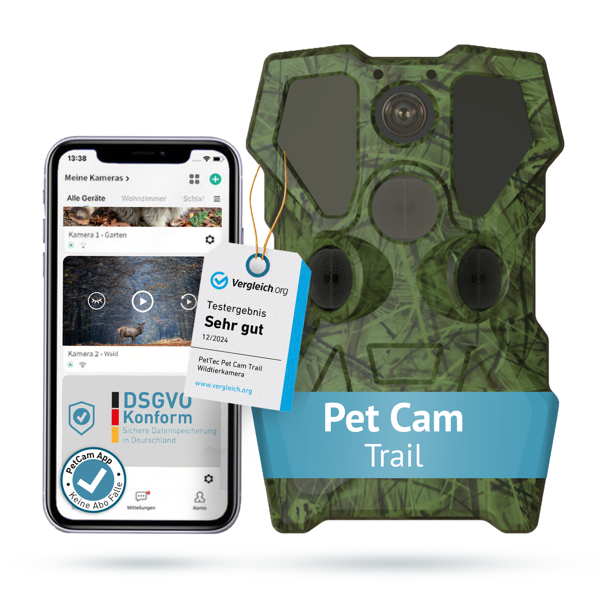 PetTec Cam Trail - Wildkamera