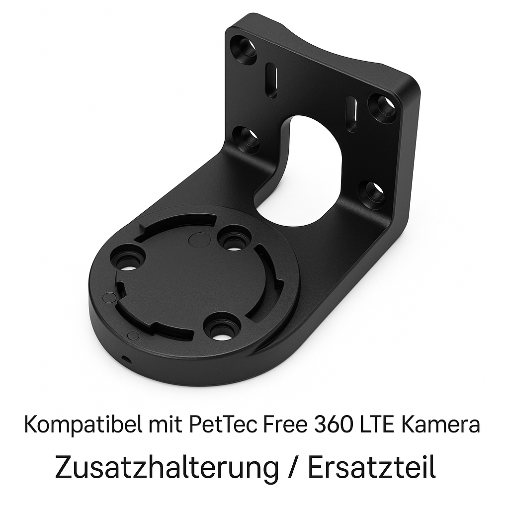 Zusatzhalterung für Pet Cam Free'n 360 schwarz