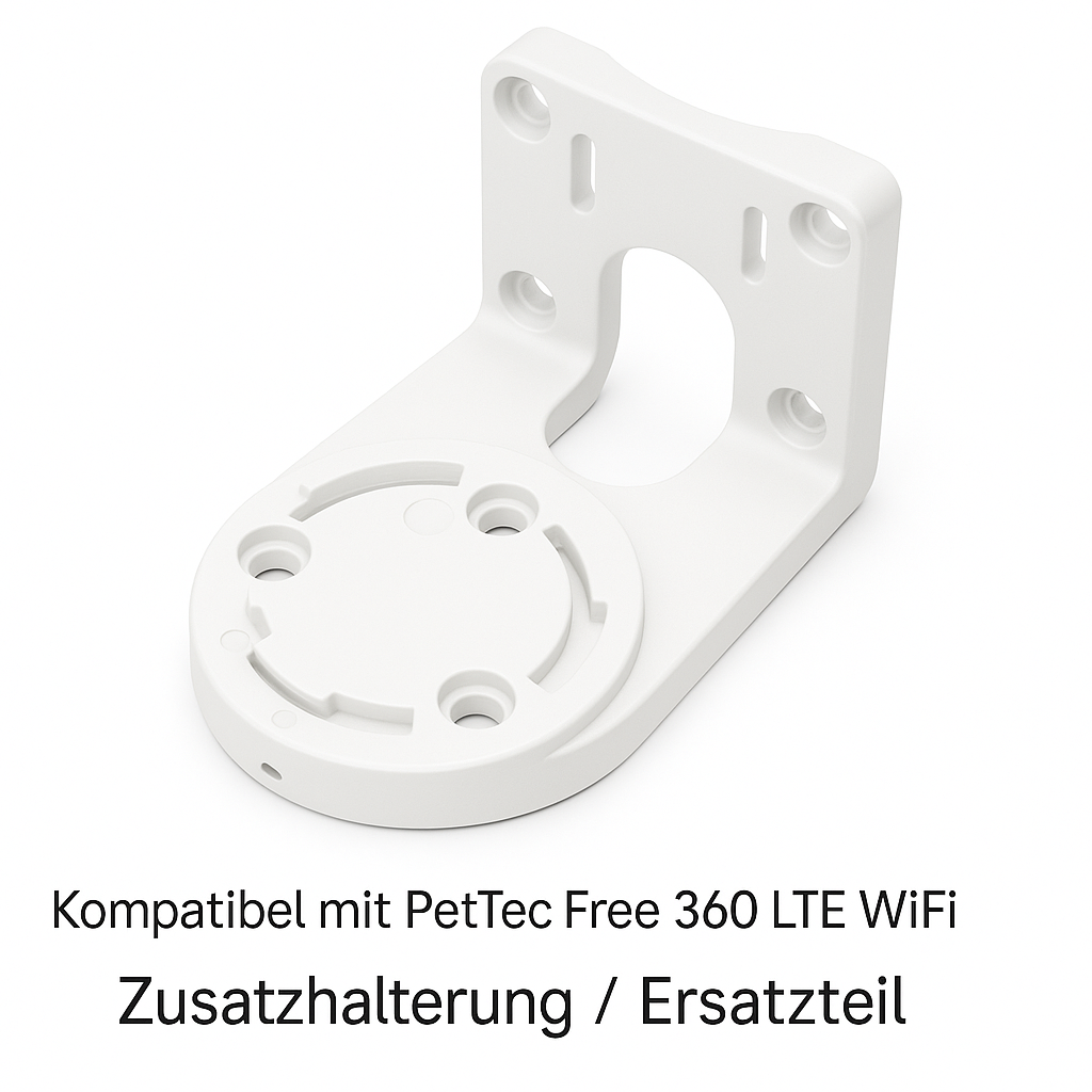 Zusatzhalterung für Pet Cam Free'n 360 - weiß