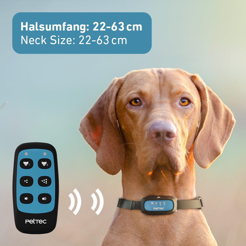 PetTec Remote Trainer mit Fernbedienung inkl. Citronella-Spray - B-Ware