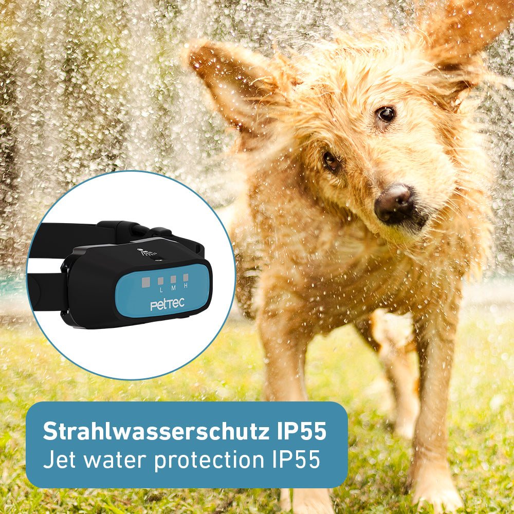 PetTec Remote Trainer mit Fernbedienung inkl. Citronella-Spray - B-Ware