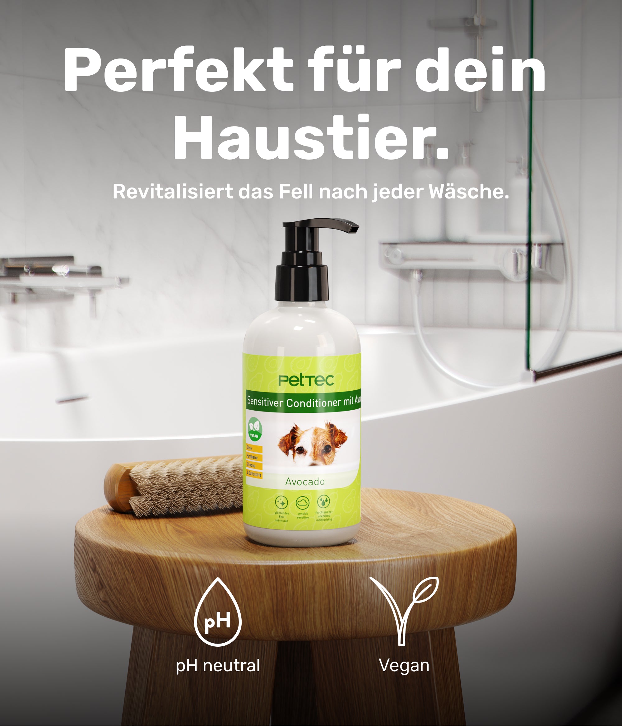 PetTec Hundeconditioner Avocadoöl 250ml