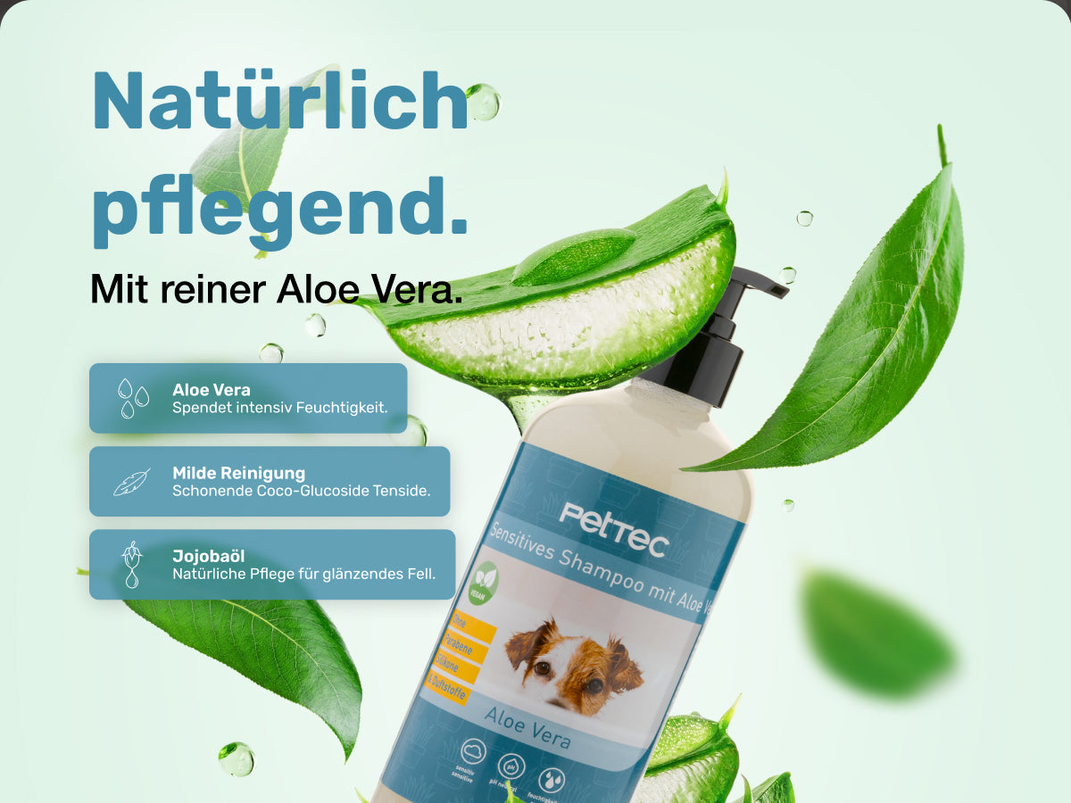 PetTec Hundeshampoo Aloe Vera 500ml