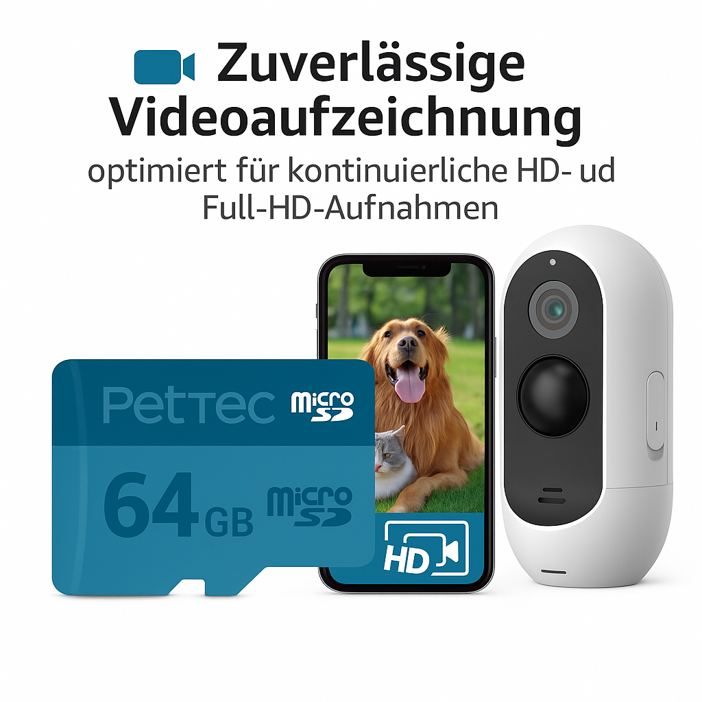 PetTec Ultra microSDXC Speicherkarte